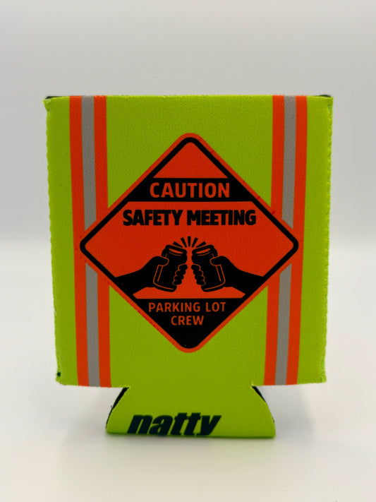 Safety Meeting Magnetic Koozie